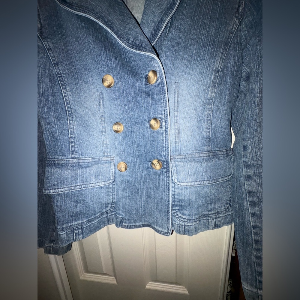 Loft Denim Jacket size 10 - Picture 2 of 4